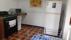 Microwave, oven, stovetop