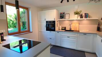 Kühlschrank, Ofen, Herdplatte, Geschirrspüler