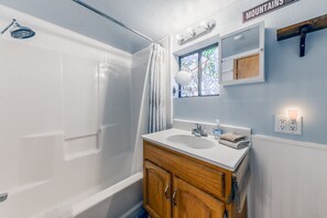 Shower, towels
