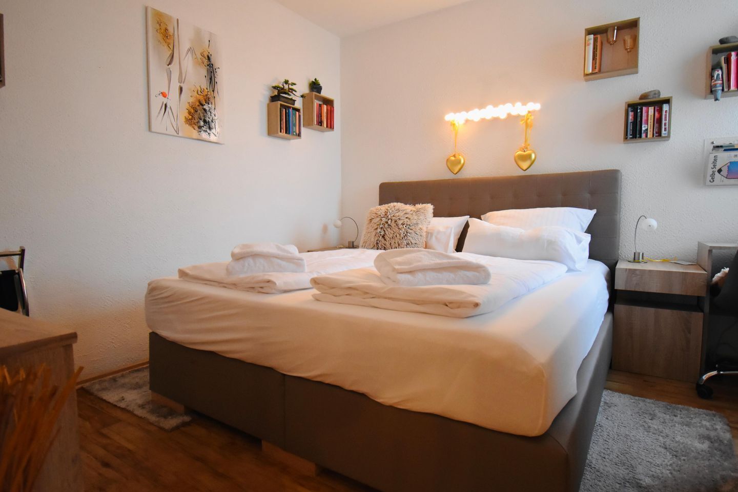 2 quartos, roupa de cama