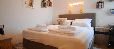 2 quartos, roupa de cama