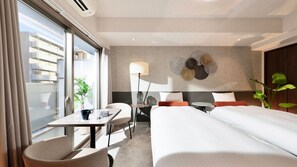 Standard Twin Room | Free WiFi, bed sheets - Doutonboricrystalhotel3 (Osaka)