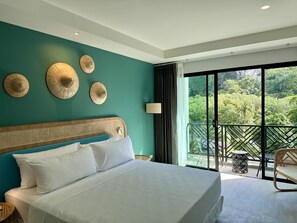 Panoraamahuone, 1 suuri parisänky, vuoristonäköala | Egyptinpuuvillaiset lakanat, ylelliset vuodevaatteet