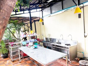 Udendørs spisemuligheder