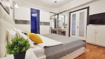 1 chambre, fer et planche à repasser, Wi-Fi, draps fournis
