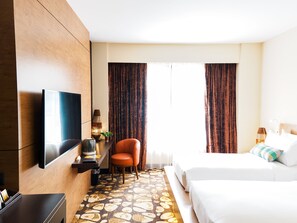 Habitació Premier | 1 dormitori, minibar, caixa forta a l'habitació i escriptori