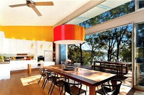 Dining - Luxury Villas The Canopy at Pretty Beach (Walk to the beach) (Central Coast)
