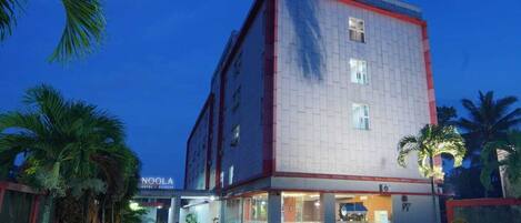 Façade de l’hébergement