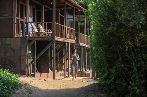 Cabana, sacada, vista para o mar | Vista do quarto