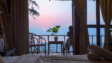 Wooden Sea view Cabin with Balcony | View from room