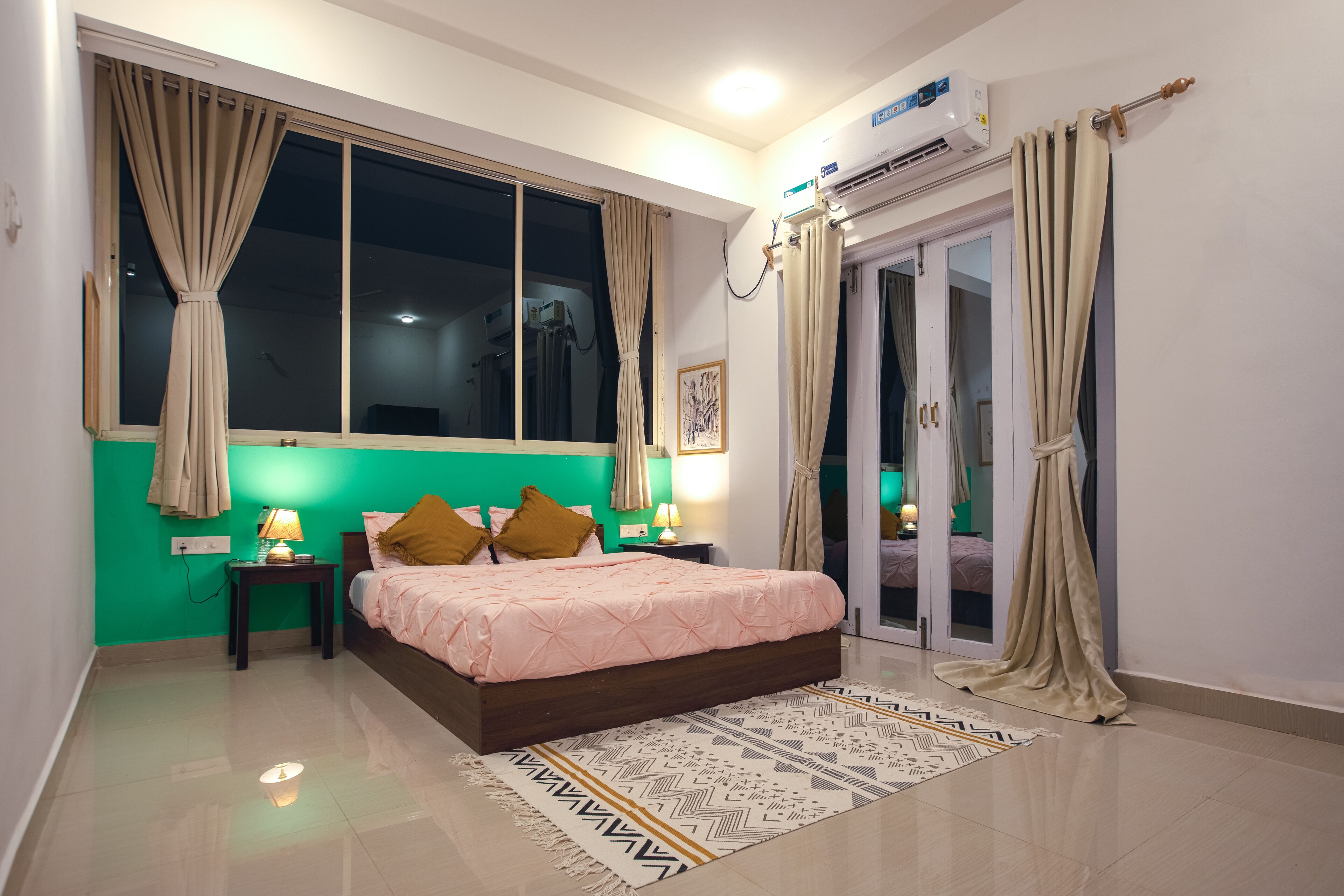 Classic Room With Sitout | Blackout drapes, rollaway beds, free WiFi, bed sheets