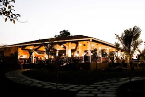 Façade de l’hébergement