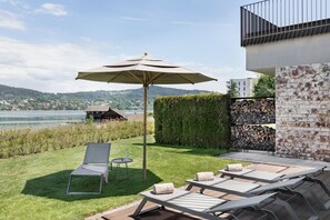 Terrace/patio - Linde Villa Direkt am Wörthersee für 2-4 Personen (Maria Wörth)