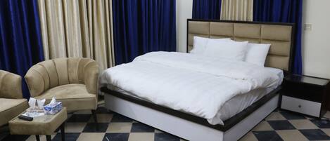 Deluxe dubbelrum | Ljudisolering och gratis wi-fi