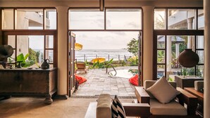 View from property - Sānti Beach House  (Weligama)
