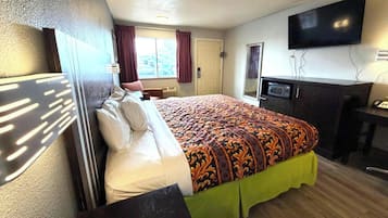 Habitación, 1 cama King size, para no fumadores | Escritorio, wifi gratis y ropa de cama