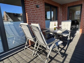 Outdoor dining - Hansehaus Whg. 8 Inkl. Wlan und Sauna (Grömitz)
