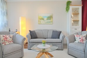 TV, DVD player, stereo - Villa am Meer App. 65 Inkl. Wlan (Grömitz)