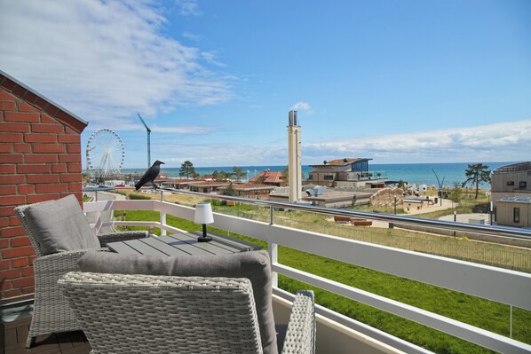 Outdoor dining - Haus Belvedere App. 72 Wlan Inkl (Grömitz)