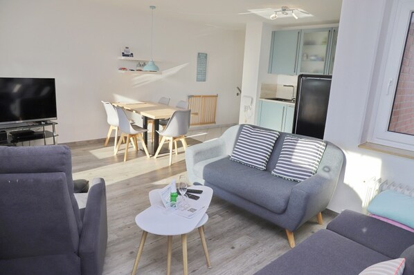 DVD player, stereo - Haus Belvedere App. 19 Wlan Inkl (Grömitz)