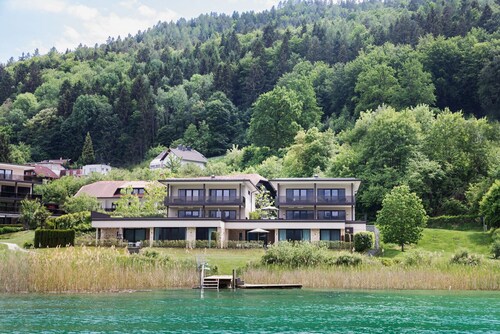 Linde Villa am Wörthersee mit privatem Strand