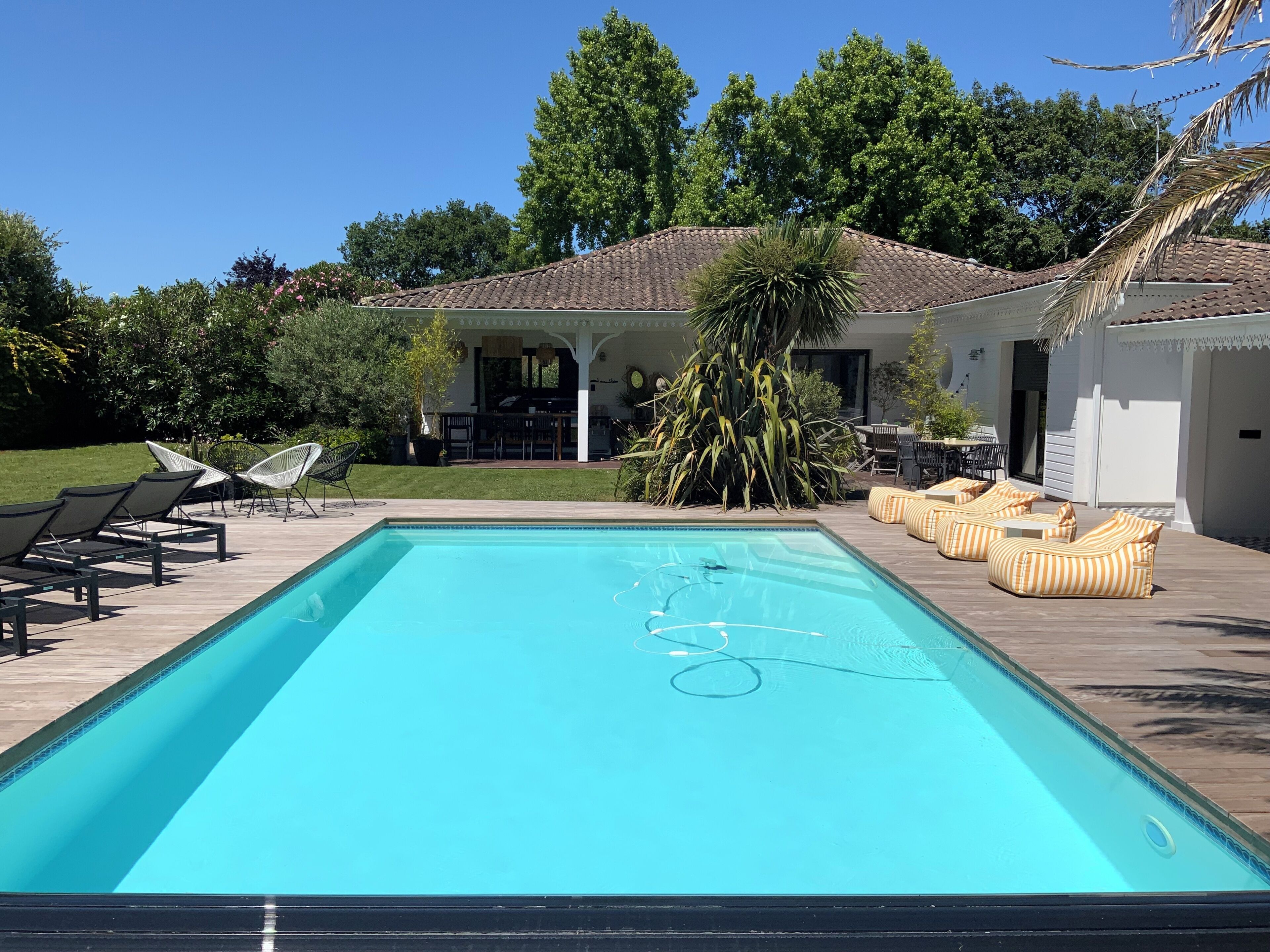Piscine chauffée  10 * 5 m