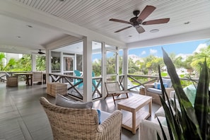 Terrace/patio - 302 Charleston by AvantStay | Stunning Private Pool (Isle Of Palms)