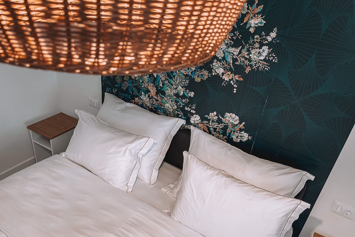 Quarto casal design | Individualmente decorados, individualmente mobiliados, escrivaninha