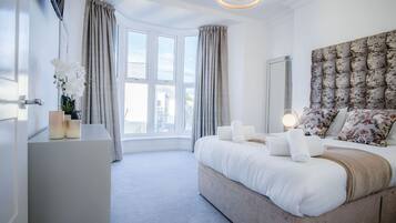 2 bedrooms, premium bedding, bed sheets