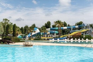 A heated pool - Mobilhome Ra30 Camping 4 Vias Plage 6/8 Personnes (Vias)
