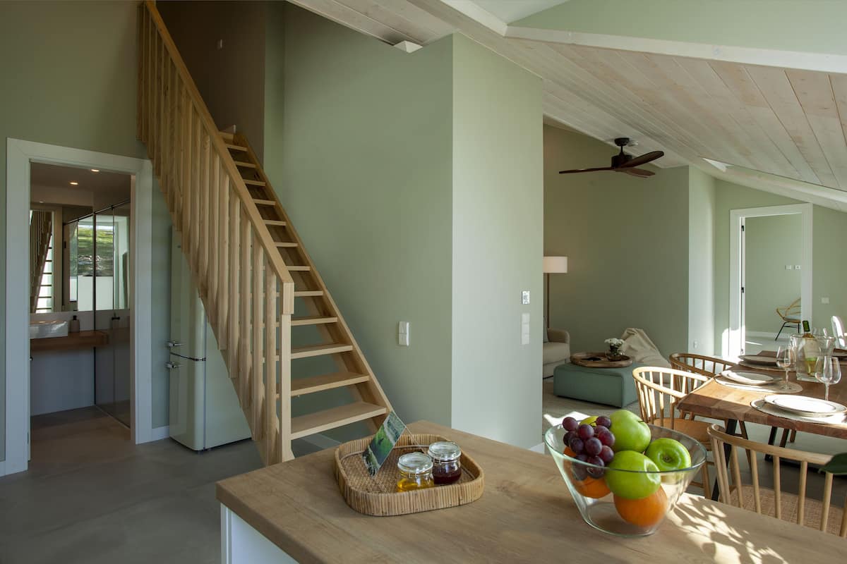 Exclusive Apartment, 1 Bedroom | Living area | Flat-screen TV