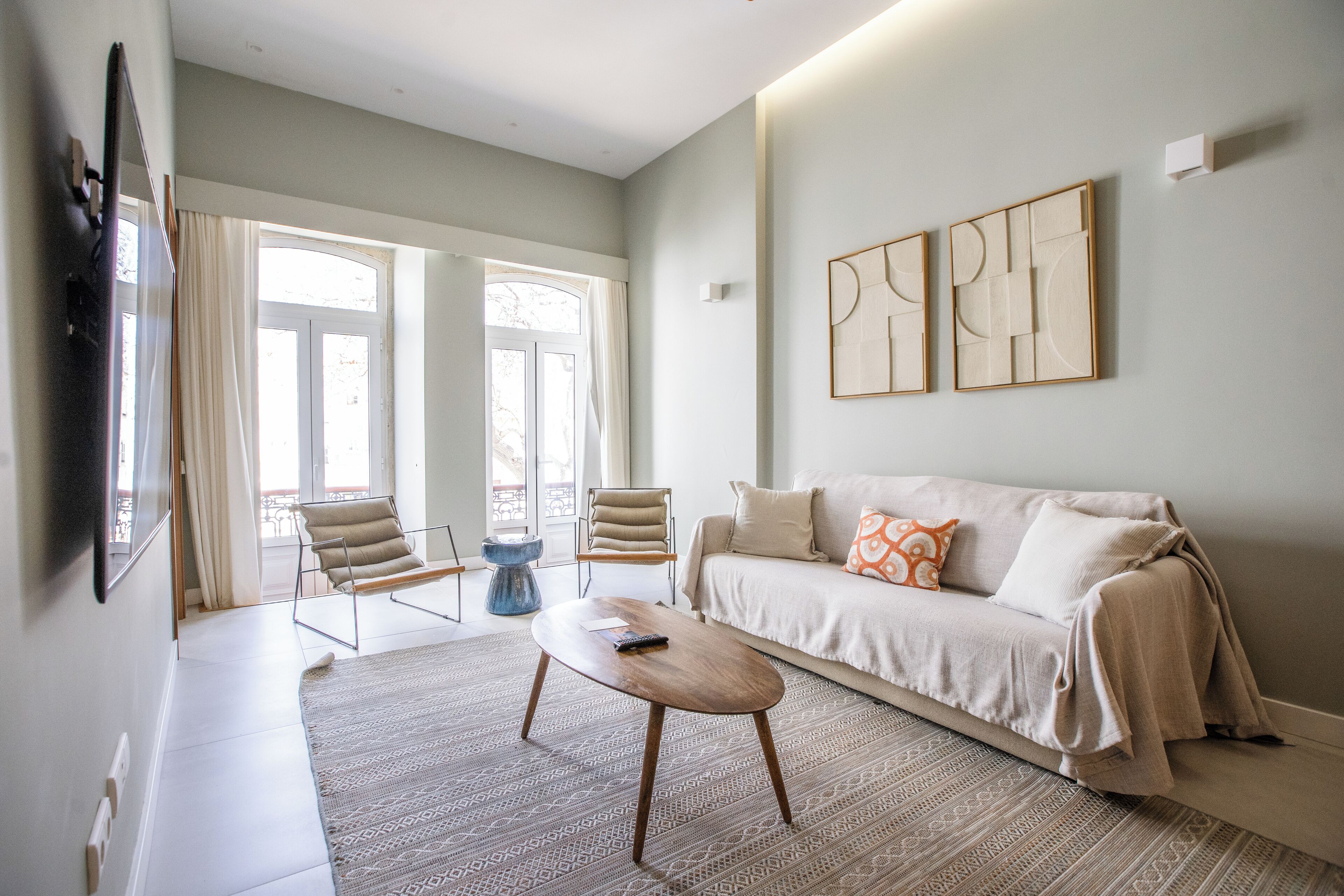 Family Apartment | Living area | Flat-screen TV