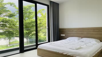 3 室のベッドルーム、WiFi、ベッドシーツ