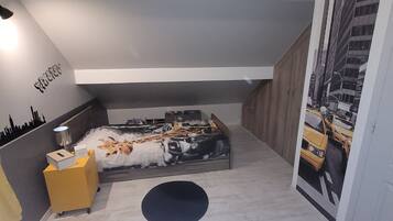 4 chambres, fer et planche Ă repasser, Wi-Fi, draps fournis