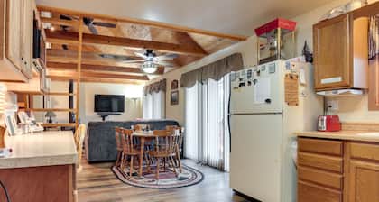 Lakefront Rhinelander Cabin w/ Dock & Fire Pit!