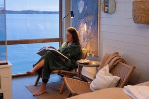 Pavilion Room (Inc. Private Jacuzzi and Bastu) | Blackout drapes, WiFi (free), individually decorated