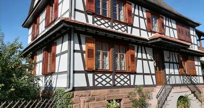 Appartement Avec Terrasse Privée Dans une Maison Alsacienne
