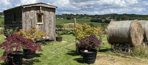Luxury Shepherd's Hut Style Cabin With Views