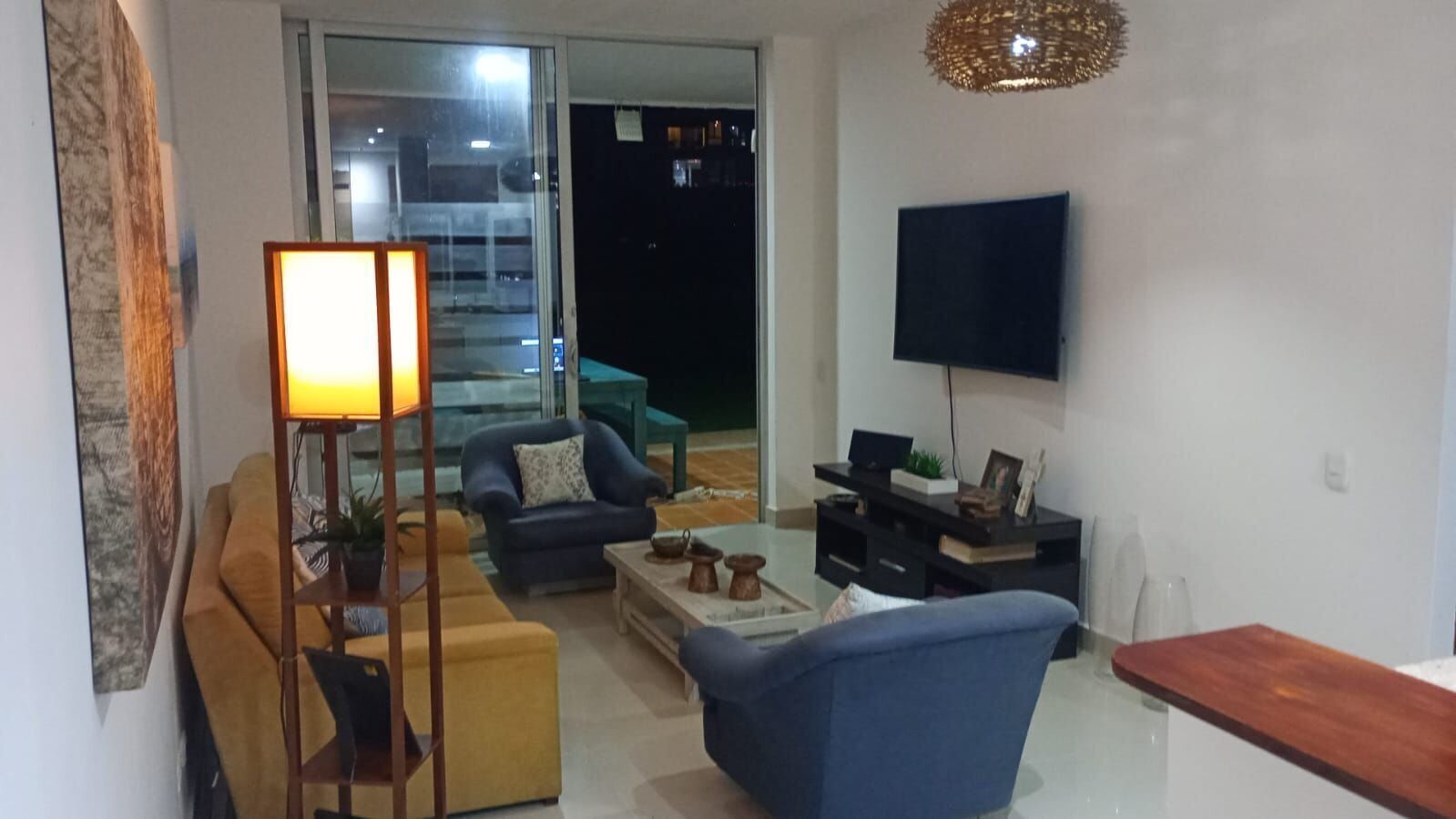 Apartamento básico | Área de estar