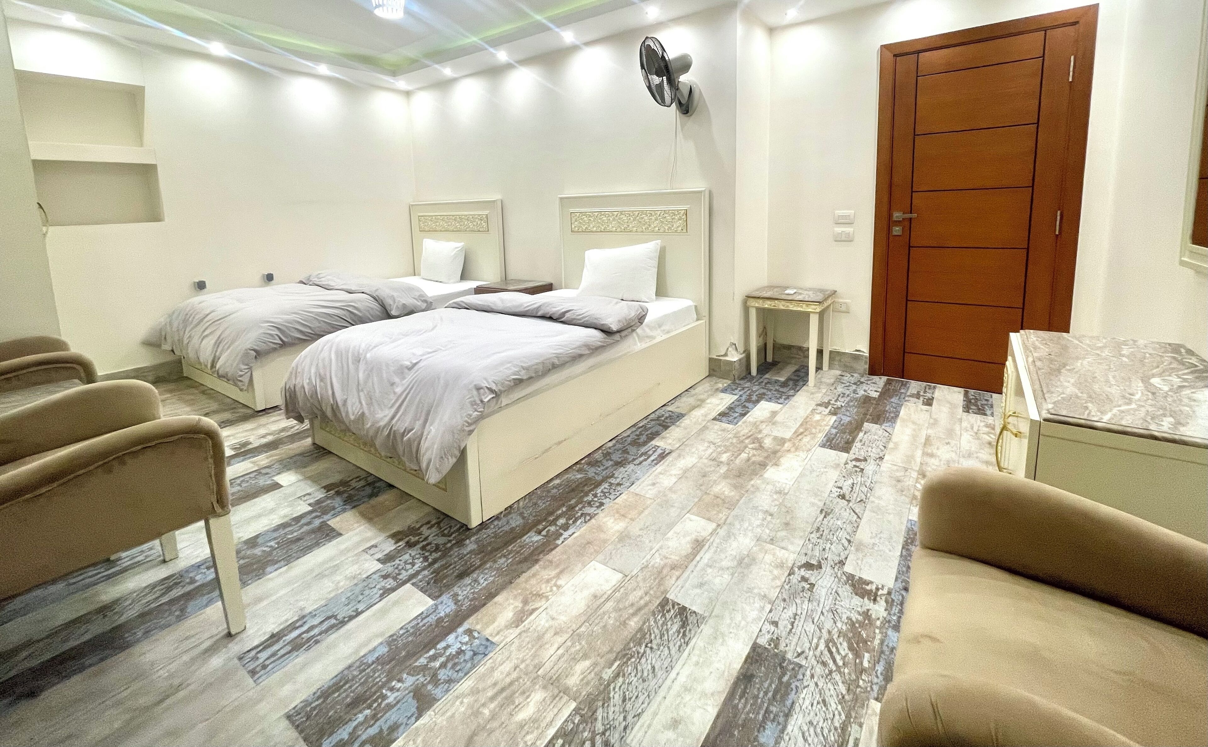 3 habitaciones, wifi y ropa de cama 