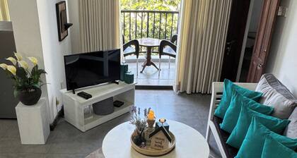 Fully furnished 2 bedroom apartment with 3 Balcony ( bed rooms with A/C)
