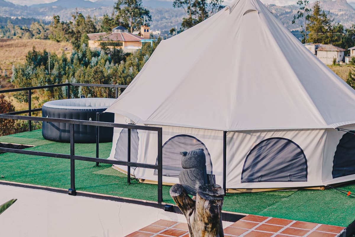 Luxury Tent | 2 bedrooms, premium bedding, down comforters, individually furnished