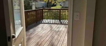 The Landing Zone.
Comfortable and cozy three bedroom with two car garage.