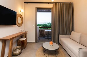 Suite exclusiva | Escritorio y espacio para trabajar con un portátil