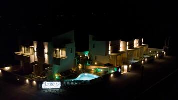 Front of property – evening/night