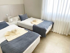 2 chambres, fer et planche Ă repasser, Wi-Fi, draps fournis