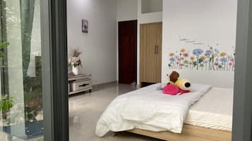 Family Double Room, Air conditioning | Balcony view