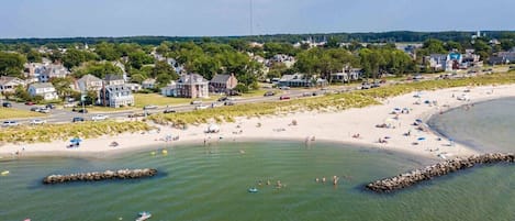 Beach nearby, beach towels