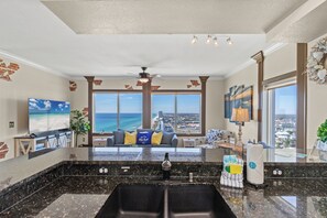 Condo, Multiple Beds, Balcony, Ocean View (Tidewater Beach Resort 2000) | Interior