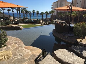 Pool - BEAUTIFUL GRAND SOLMAR LAND'S END RESORT-1 BDRM: 2bath-sleeps4: Avail Mar30-Apr6 (Cabo San Lucas)